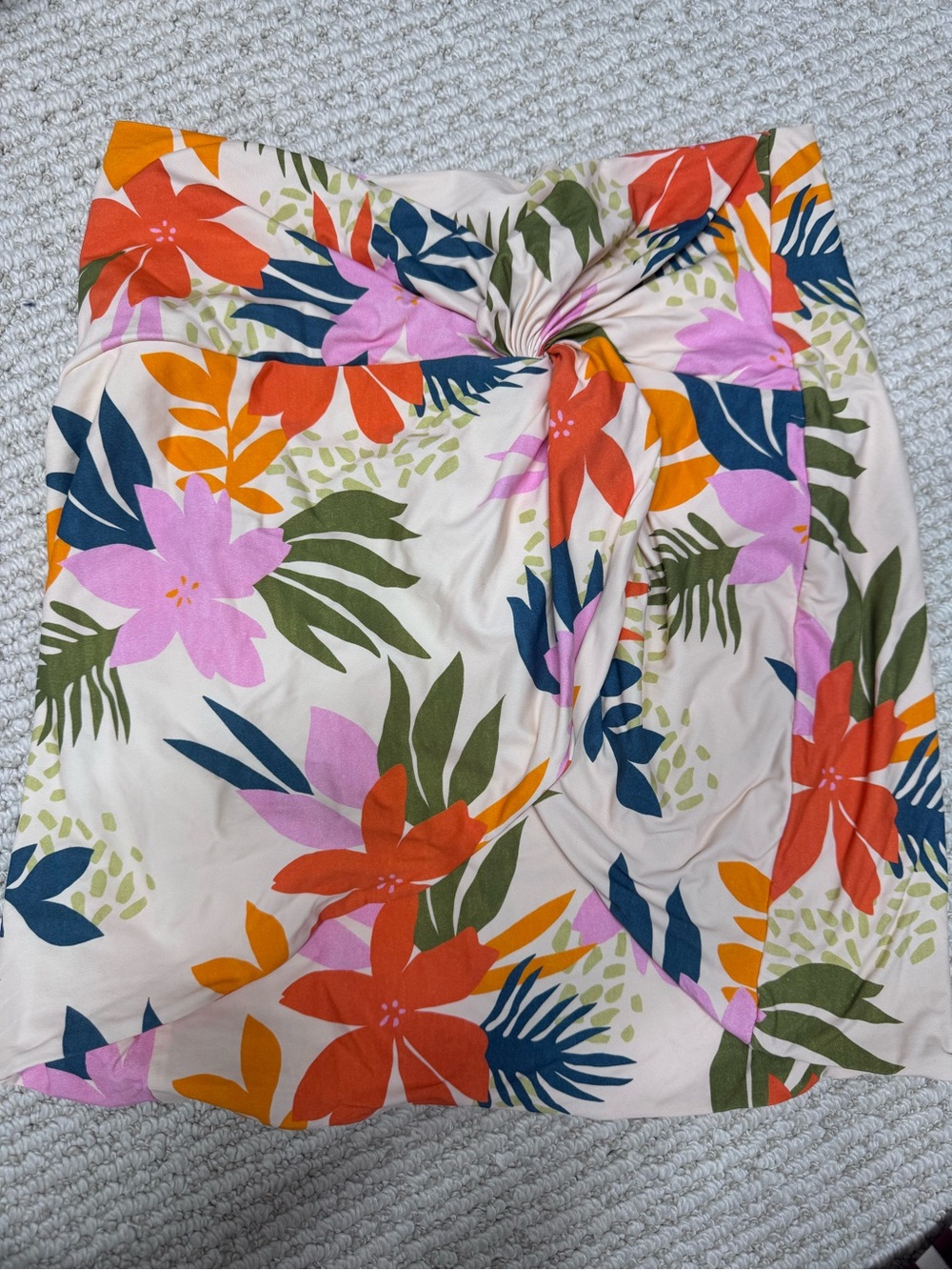 Stone Fox Floral Print Swim skirt